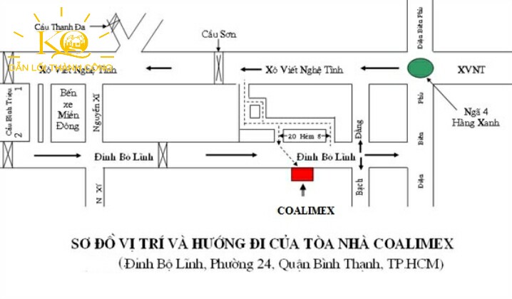 vị trí thuận lợi