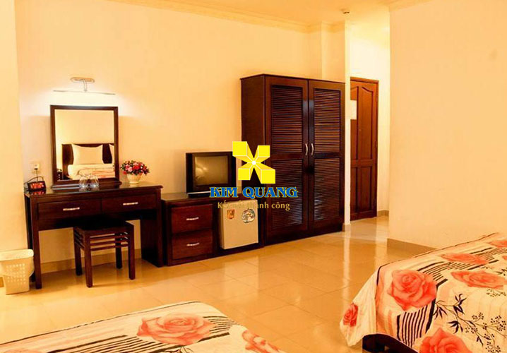Khu vực chờ của khách tại sảnh của khách sạn cho thuê đường Lê Văn Sỹ